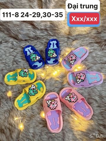  DÉP NHỰA EM BÉ KB 111-8 GẤU VỊT LUCKY 554 