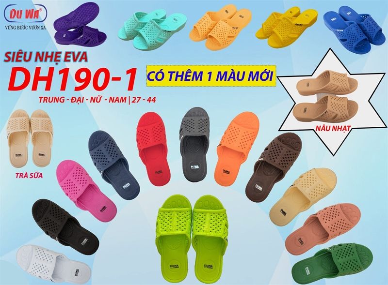 DÉP SIÊU NHẸ NỮ KB DH190-1 NỮ MÀU HÀNG ĐẶT SỐ 213