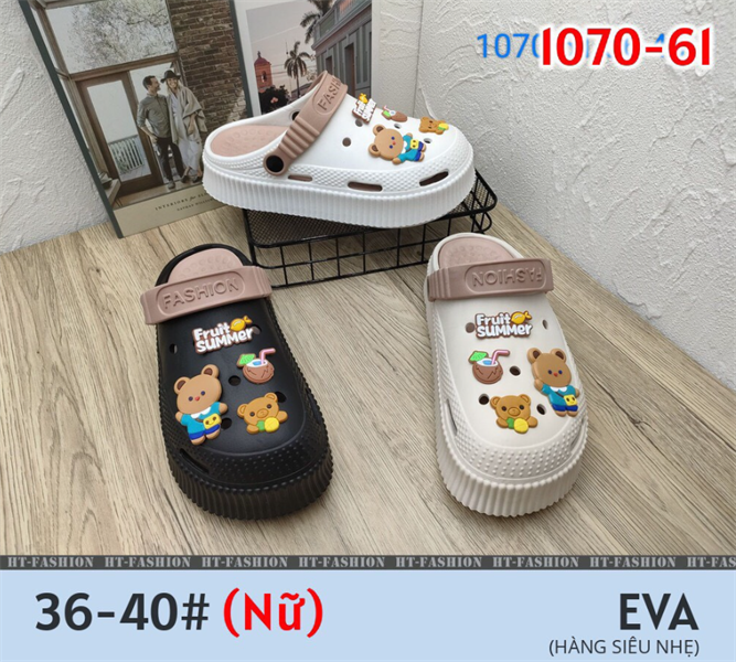  SỤC SIÊU NHẸ NỮ KB 1070-61 GẤU XANH 317 