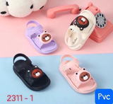  SANDAN NHỰA EM BÉ KB 2311-1 MẶT GẤU 128 