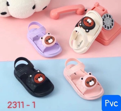 SANDAN NHỰA EM BÉ KB 2311-1 MẶT GẤU 128