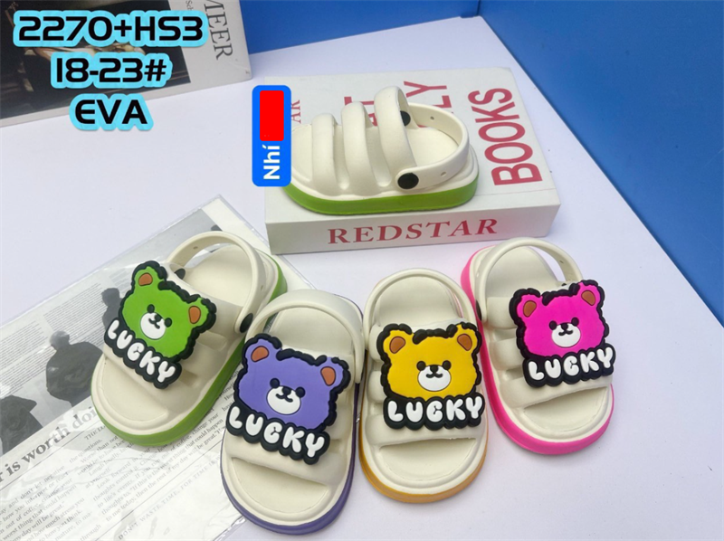  SANDAN SIÊU NHẸ EM BÉ KB 2270-HS3 GẤU LUCKY 489 