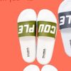 DÉP NHẸ DH206-4 NỮ TRẮNG QUAI XANH RÊU COUPLE 213