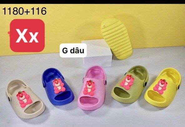  SANDAN SIÊU NHẸ EM BÉ KB 1180 NHÍ GẤU 098 