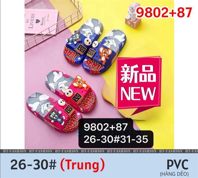  DÉP NHỰA EM BÉ KB 9802-87 TOM&JERRY 317 