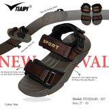  Sandal Nam Tiaipi 2 quai đế trơn - quai hậu tháo rời 