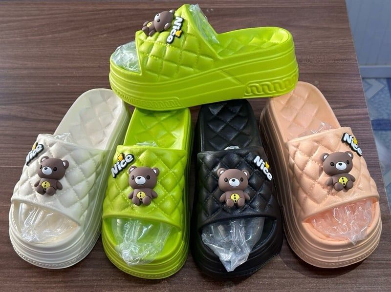  DÉP SIÊU NHẸ NỮ KB 693 GẤU NICE 098 