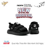  Sandal Nữ Facota 3 quai bế đế trơn - quai hậu tháo rời 
