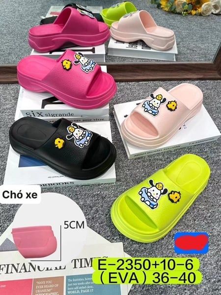  DÉP SIÊU NHẸ NỮ KB 2350 NỮ CHÓ Ô TÔ CHIM 098 