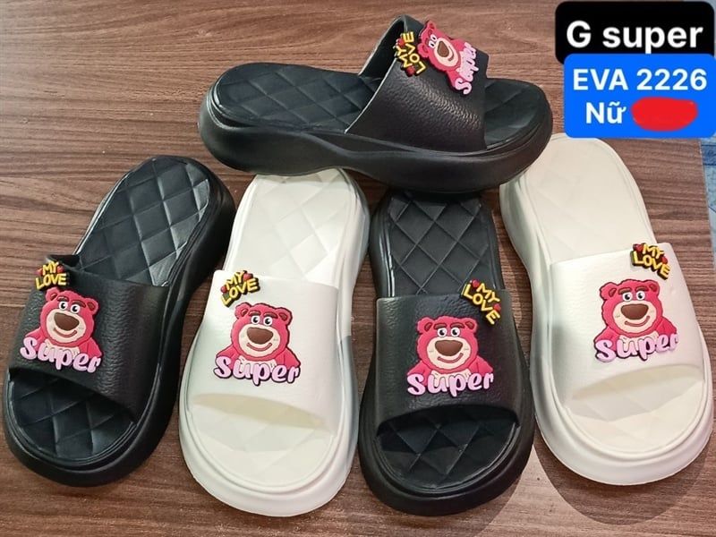  DÉP SIÊU NHẸ NỮ KB 2226 NỮ GẤU SUPER 098 