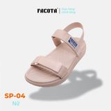  Sandal Nữ Facota 2 quai đế trơn 