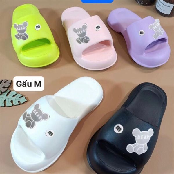  DÉP SIÊU NHẸ NỮ KB E-9889-10-6 NỮ GẤU BEAR 098 