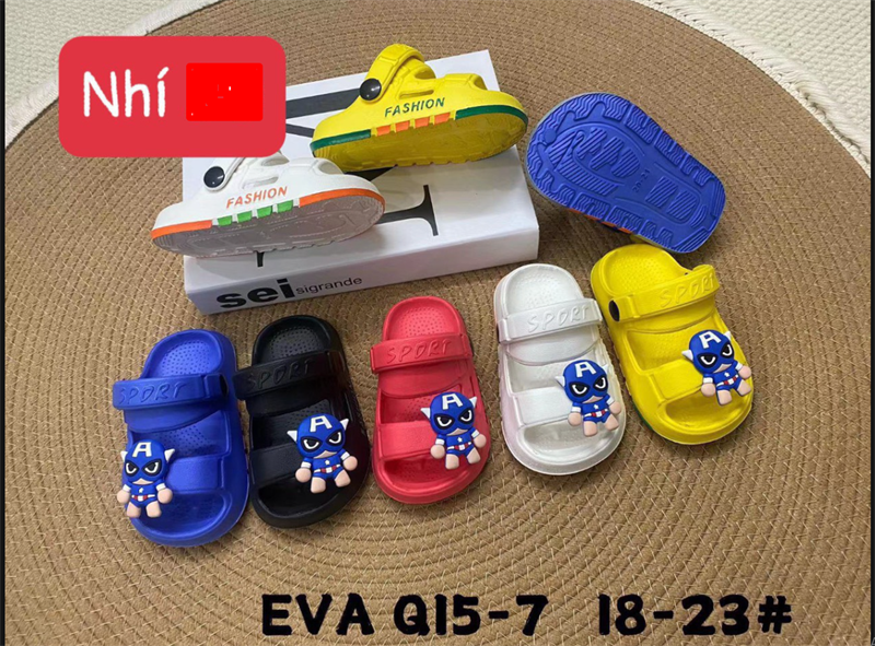  SANDAN SIÊU NHẸ EM BÉ KB Q15-7 SIÊU NHÂN 039 