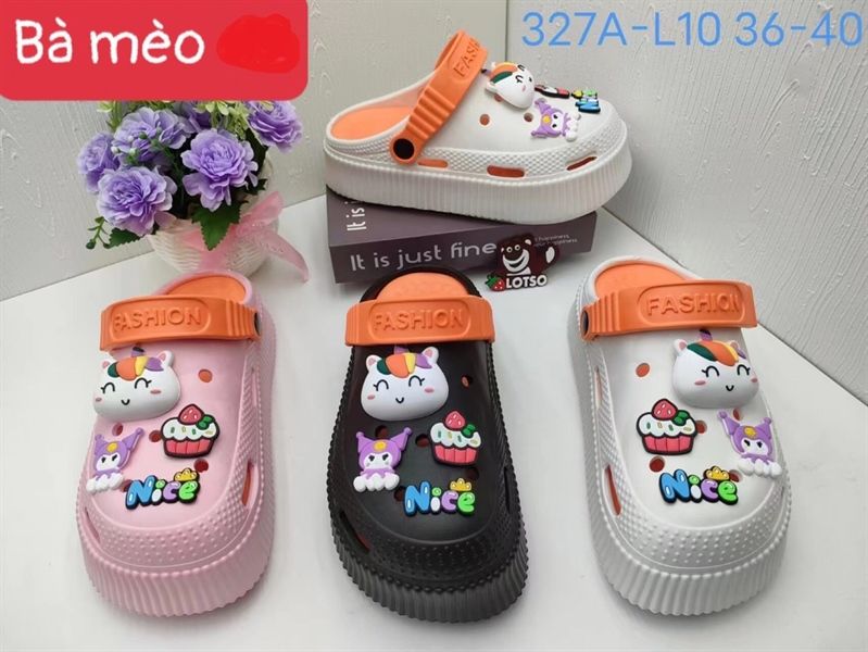  SỤC SIÊU NHẸ NỮ KB 327A NỮ MẶT MÈO KEM NICE 001 