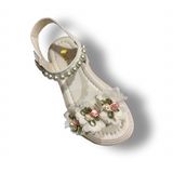  SANDAN TT KA A555 TRẮNG 3 BÔNG XOÀN 421 