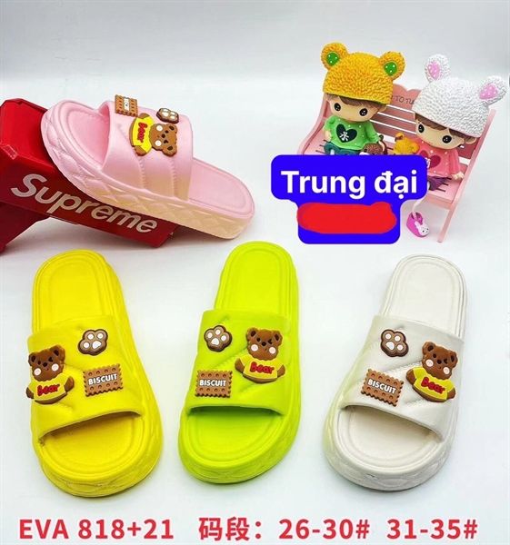  DÉP SIÊU NHẸ EM BÉ KB 818 GẤU BEAR BISCUIT 489 