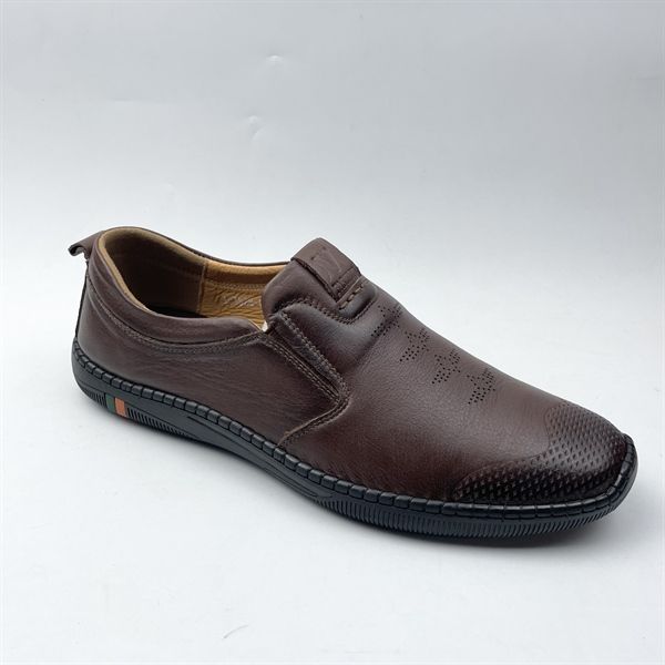  GIÀY DA KA NÂU CHỈ MAY NGANG 087 