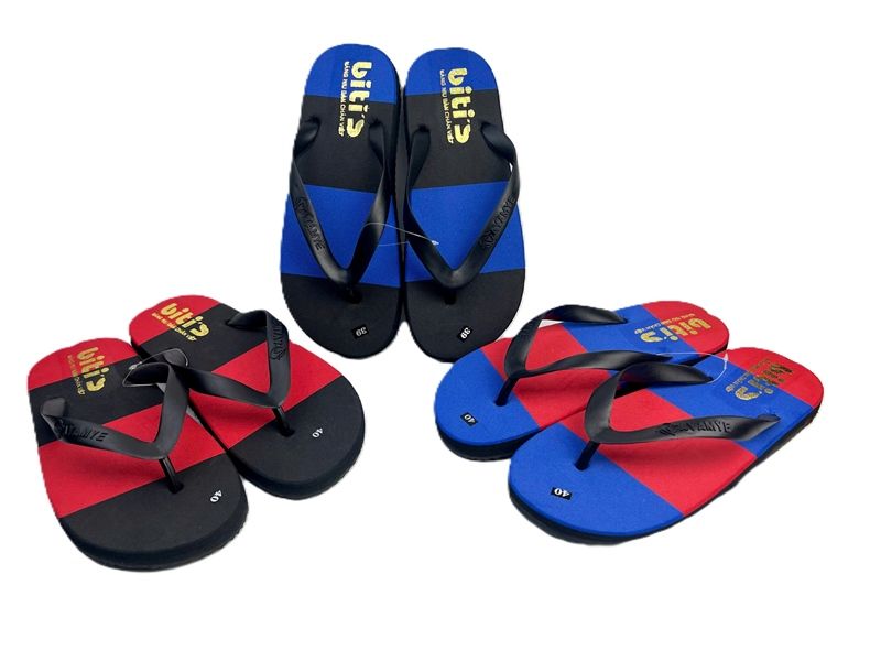 KẸP XỐP NAM KB IN LOGO BITIS SỌC 468