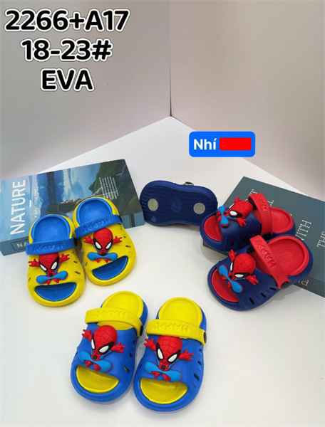  SANDAN SIÊU NHẸ EM BÉ 2266-17 SIÊU NHÂN NHỆN 489 