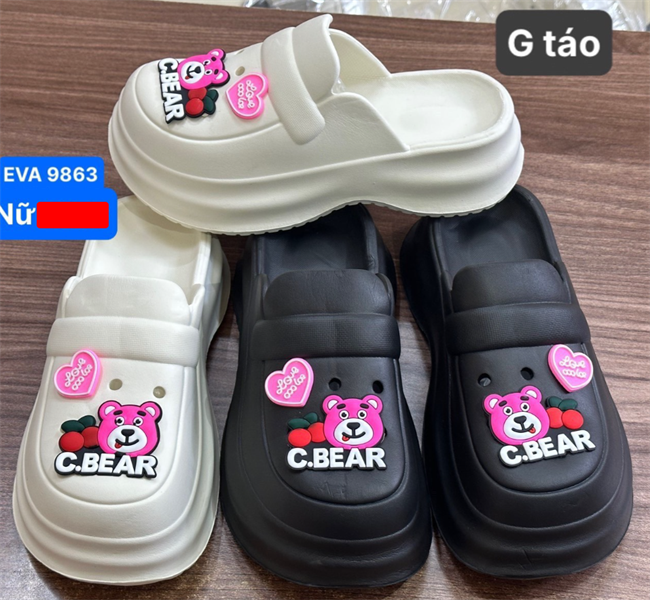 SỤC SIÊU NHẸ NỮ KB 9863 GẤU C.BEAR 098