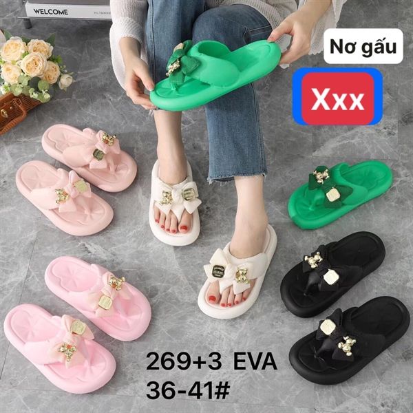  KẸP SIÊU NHẸ NỮ KB 269-3 NỮ NƠ GẤU 098 