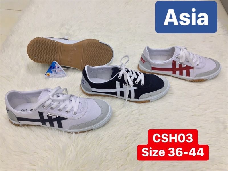 Giày Ba Ta ASIA cột dây đế bằng CSH03 Giày Ba Ta ASIA cột dây đế bằng CSH03