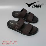  Dép ngang Tiaipi 2 quai khóa cài đế kép 
