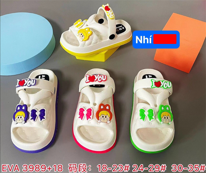  SANDAN SIÊU NHẸ EM BÉ KB 3989-18 BÉ NƠ 489 