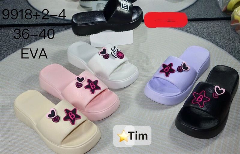  DÉP SIÊU NHẸ NỮ KB 9918 NỮ SAO TIM BABY 098 