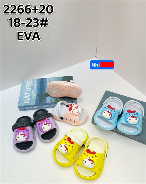  SANDAN SIÊU NHẸ EM BÉ 2266-20 MÈO 489 