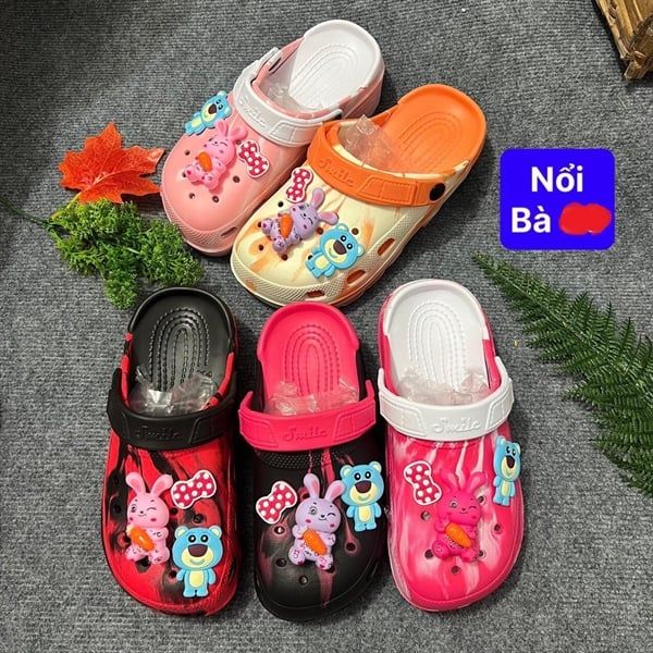  SỤC SIÊU NHẸ NỮ KB 9813 NỮ THỎ NỔI GẤU NƠ 489 