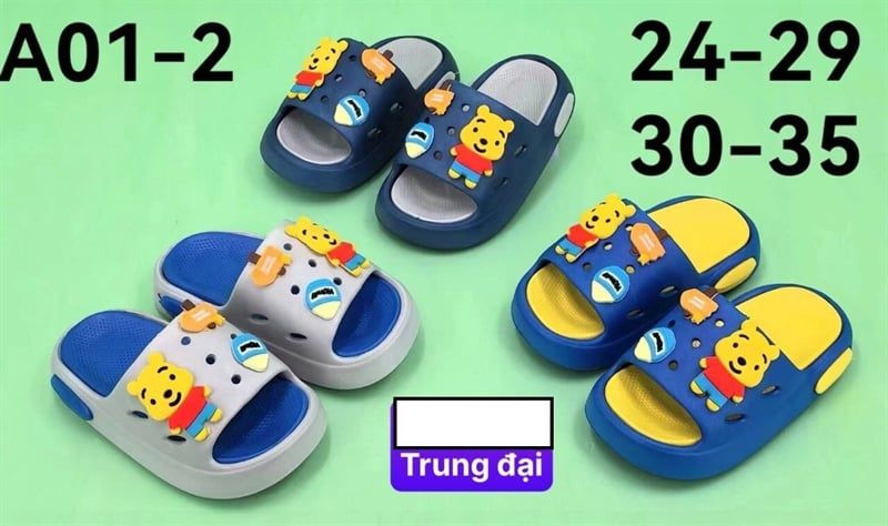  DÉP SIÊU NHẸ EM BÉ KB A01-2 GẤU VÀNG 489 
