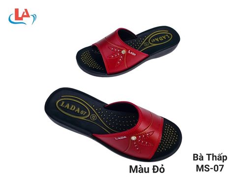  DÉP SI NỮ KB MS-07 ĐỎ BÀ THẤP 3 LÁ LADA 148 