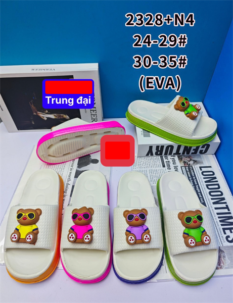  DÉP SIÊU NHẸ EM BÉ KB 2328-4 GẤU KÍNH 489 