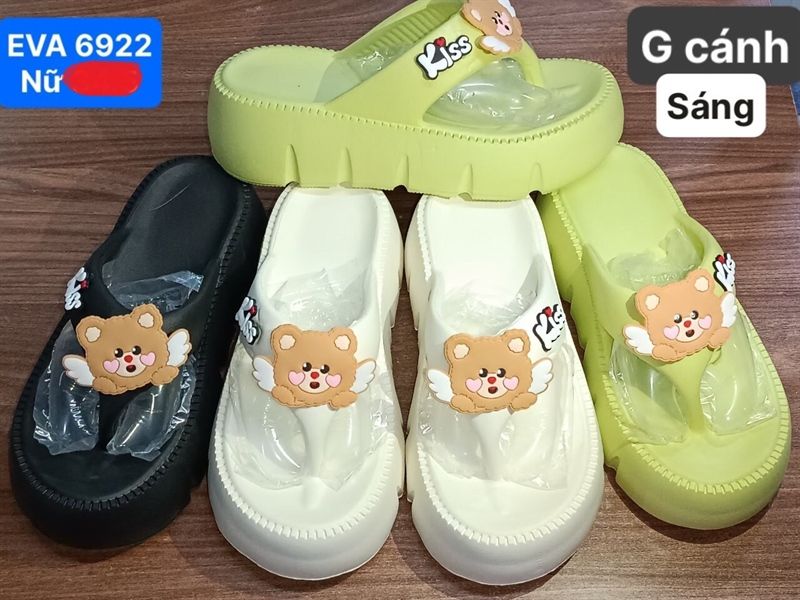  KẸP SIÊU NHẸ NỮ KB 6922 NỮ GẤU CÁNH KISS 098 