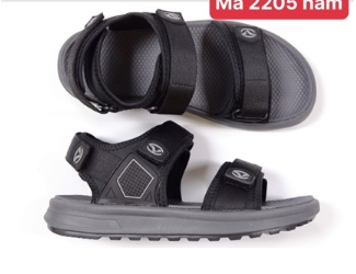 SANDAN DÙ 2205 NỮ ĐEN XÁM 453.23
