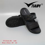  Dép ngang Tiaipi 2 quai khóa nối phối dù đế kép 