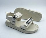  [ Dép quai hậu ] - Giày dép sandal Nữ 2 quai kẻ caro lót mút êm chân, đế cao su bền đẹp 