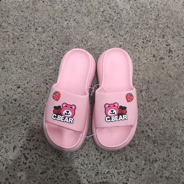  DÉP SIÊU NHẸ NỮ KB 2406 GẤU BEAR DÂU 098 