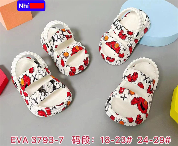  SANDAN SIÊU NHẸ EM BÉ KB 3793-3 IN HÌNH 489 