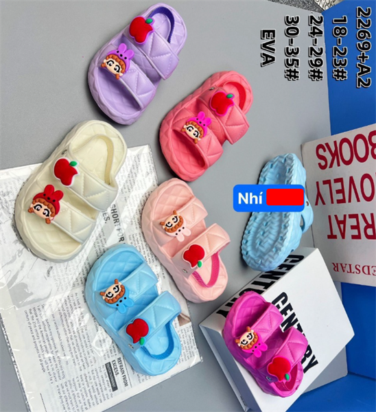  SANDAN SIÊU NHẸ EM BÉ KB 2269-A2 BÉ GÁI 489 