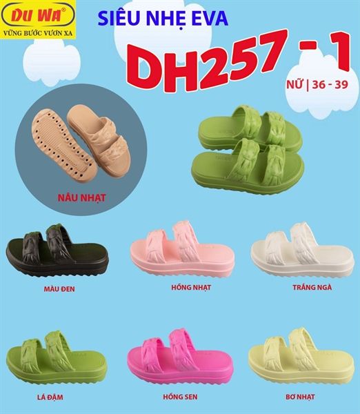  DÉP SIÊU NHẸ NỮ KB DH257-1 NỮ 2Q NHÚM HÀNG ĐẶT 213 