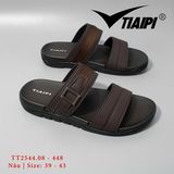  Dép ngang Tiaipi 2 quai khóa nối phối dù đế kép 