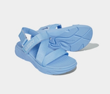  Sandal Nữ Lucky 3 quai chéo đế trơn - quai hậu tháo dời 