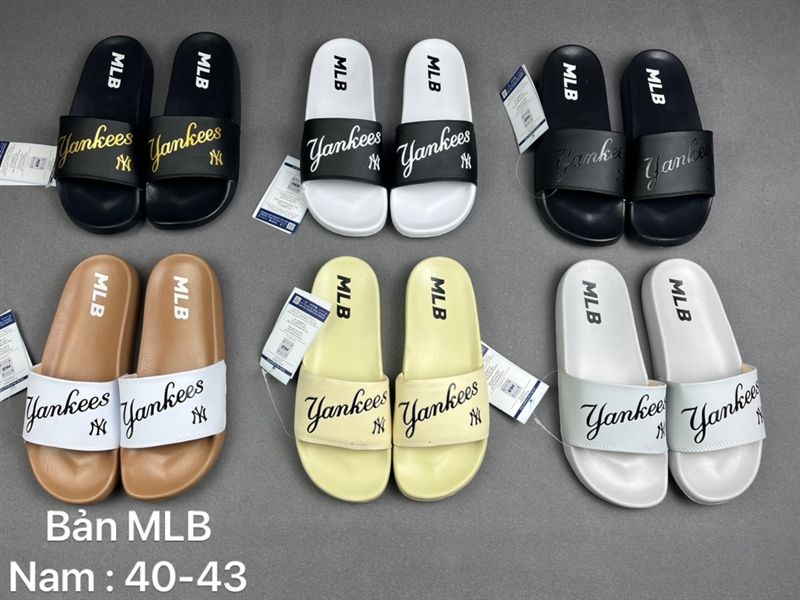 Mua Dép MLB Double Slide Jacquard Diamond Monogram New York Yankees  3ALPCTM3350BKS Màu Đen  MLB  Mua tại Vua Hàng Hiệu h082856