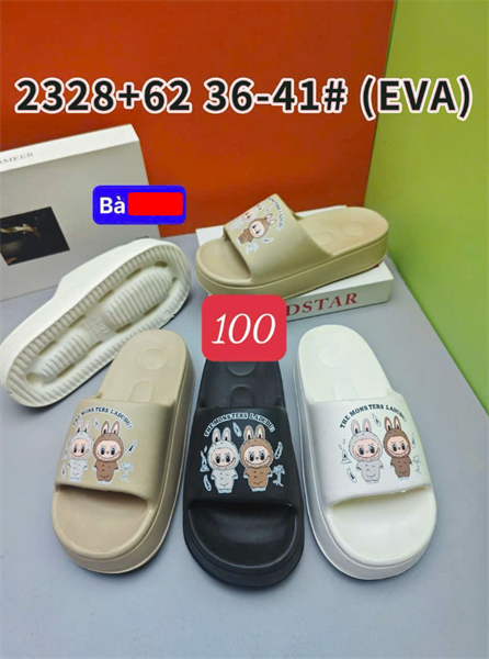 DÉP SIÊU NHẸ NỮ KB 2328-62 2 LABUBU 489