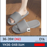  DÉP SIÊU NHẸ NỮ KB 36-04B KẺ NGANG TRƠN 317 