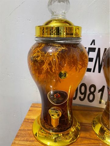  RƯỢU SÂM-ĐÔNG TRÙNG HẠ THẢO 3L 