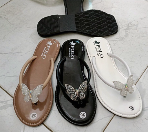  KẸP SI NỮ KB XOÀN BƯỚM POLO 507 