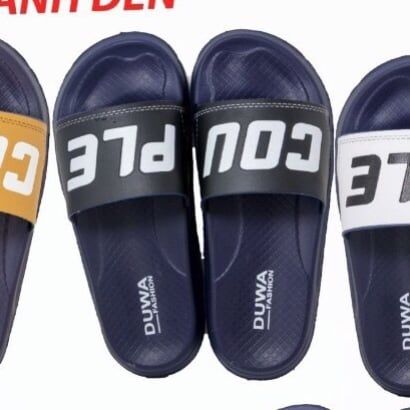  DÉP SIÊU NHẸ NỮ KB DH206-4 NỮ XANH ĐEN QUAI ĐEN COUPLE 213 